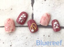 ネイルアンドまつげエクステ ブルーリーフ 四谷三丁目店(Blue Reef)/ニュアンスネイル