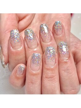 アイリッシュネイル 久屋大通店(Irish Nail)/ラメグラデーション
