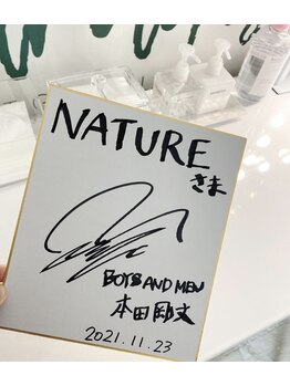 エクリ(ECRI)/BOYS AND MEN　本田様