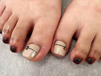 エムスラッシュ ネイル センター北店(M.SLASH)/秋 お洒落ネイル