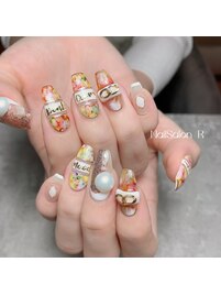 夏カラフルアート
