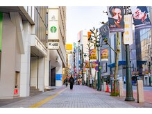 ザ ブロウ 渋谷店(THE BROW)/公園通りをMODIまで直進