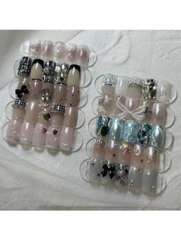 ファーストネイルアンドアイラッシュ(1st NAIL&eyelash)/8900円　ワンホンデザイン