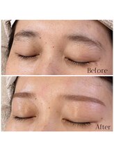 エムアンド(m&)/眉ワックス+眉カラー