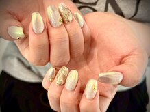 ヌル ネイル 堀江(NURU NAIL HORIE)/マグネットニュアンスネイル☆