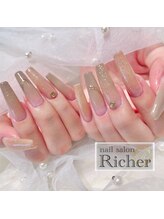 エスフィーネイルサロン リシェル(Esfy nailsalon Richer)/長さだし＋シンプルコース