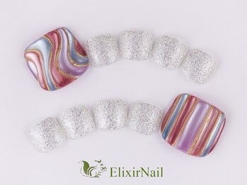 エリクサーネイル 池袋(Elixir Nail)/フット やり放題/クーポン使用
