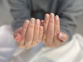 オフィス推しネイル