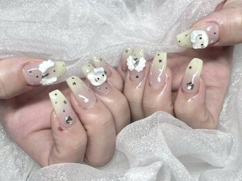 【Aina】グラデーションネイル