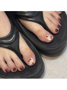 フレールアイラッシュ(Frere eyelash)/FOOT★親指アート