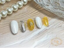 ラスターネイル(Luster nail)/サマーフラワーネイル