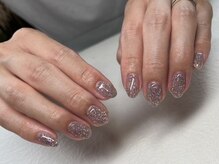 ビューティスタジオ マーニャ(Manya)/ラメワンカラーネイル