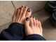 ケリーネイル(kelly nail.)の写真/秋カラーのフットネイルでトレンドを纏い、足元から綺麗に彩る大人サロン☆