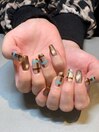 【Kato】チェックネイル