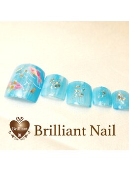 ブリリアント/【フット夏ネイル】
