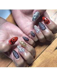 ハロウィンネイル☆8800yen
