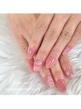 はあとねいる 八戸日計店/☆お客様ピンクネイル☆