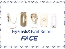 アイラッシュアンドネイルサロン フェイス(Eyelash&NailSalon FACE)/ハンド定額ネイル　￥6.500