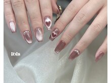 アイビス(ibis)/ハートマグネットネイル