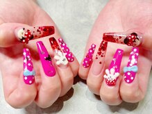 ネイルアイラッシュサロン ジョアアンジェ 難波店(joie ange)/パーツ　デザイン　