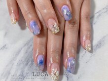 ネイルアトリエルカ(nail atelier LUCA)/W-335 ニュアンスシェルネイル