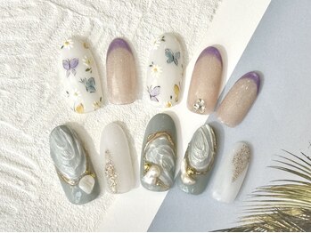 マイレ(Maile)の写真/クオリティの高い精巧なアートネイルであなたの"なりたい指先"を叶えます★理想のデザインお聞かせ下さい♪