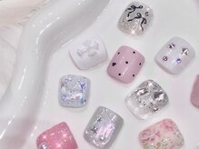 アイネイルズ 新宿店(I nails)の雰囲気(フットのサンプルも多数ご用意ございます!)