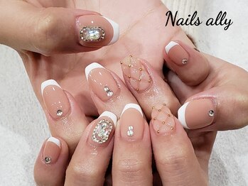 ネイルズアリー 立川店(Nails ally)/韓国ネイル×キルティング×秋冬