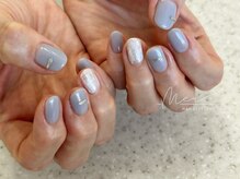 メール 代々木上原(Mer)/くすみブルーネイル