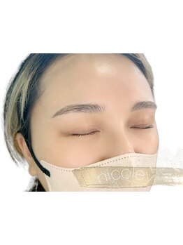 アイブロウメニューがあるサロン