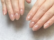 バーガンディ 鶴田(BURGUNDY)/ラメワンカラー