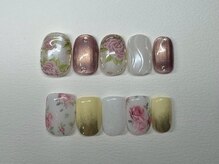 マルネイル 大宮店(MARU NAIL)/3月Premium+ &nbsp;design ¥8,980