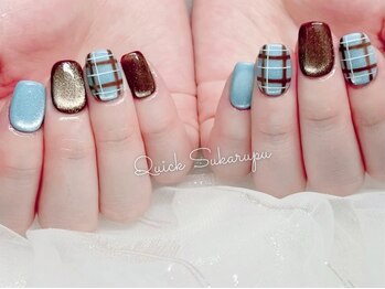 クイックスカルプ 新宿店(Quick Sukarupu)/チェックデザイン