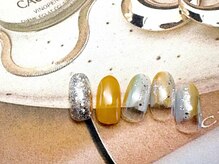 フルールソンネイル(fleur son nail)/7月定額シンプルアート