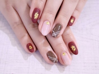 ラルネイル 大宮(Lull. nail)/＊マット＊チョコレート＊