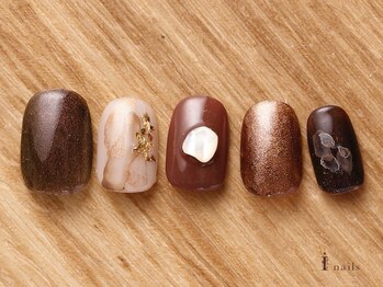 アイネイルズ 吉祥寺店(I nails)/ブラウンニュアンス[吉祥寺]