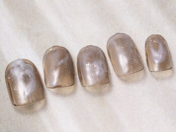 アイネイルズ 天神今泉店(I-nails)/【Yuka.t】ブラウンニュアンス