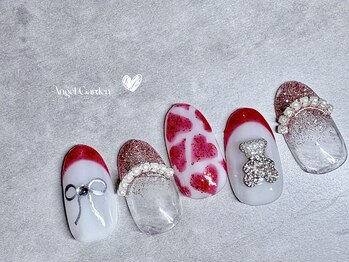 エンジェルガーデンネイル 池袋店(Angelgarden nail)/ハートネイル