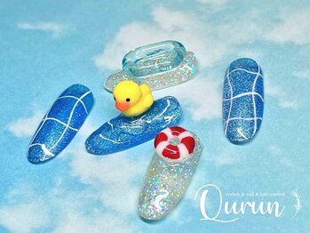 クルン 大阪 御幣島(Qurun)の写真/《お得なサンプルアートでも3Dが登場☆》インパクトと個性が光るデザインで周りに差がつくオシャレな指先♪