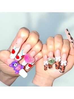 アヤネイルズ アンド アイラッシュ(AYA NAILZ.＆Eyelash)/スタッフネイル紹介♪