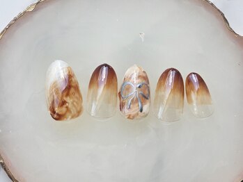 ネイルサロン フローリア(nail salon Florir)/カフェラテネイル