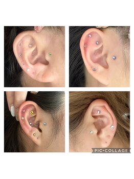 国分町鍼灸サロン/今話題！耳つぼジュエリー