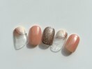 Bコース5200円ニュアンスネイル