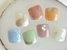 【ご新規様】フット/親指アート 新規付け替えオフ無料 ¥6900