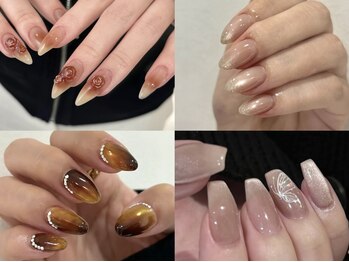 デイシー ネイルアンドアイラッシュ 新宿(deicy)の写真/自分らしさ、もっと自由に！フォルムもカラーも、トレンドも妥協しない★理想の“私スタイル”を叶えよう★