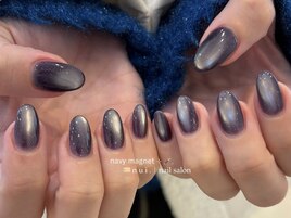 ネイビー　マグネット