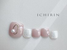イチリンネイル 千葉店(ICHIRIN NAIL)/シンプルフットネイル