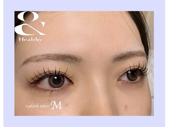 エム(M)/&healthy100本(マツエク+パーマ