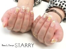 スターリー(STARRY)/クリア ゴールド キラキラ