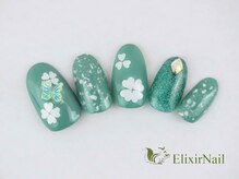エリクサーネイル 五反田(Elixir Nail)/定額b カジュアル/クーポン使用